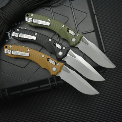 微技术两栖折刀G10手柄（0125）