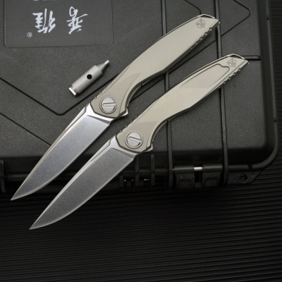 熊头暴风钛合金折刀